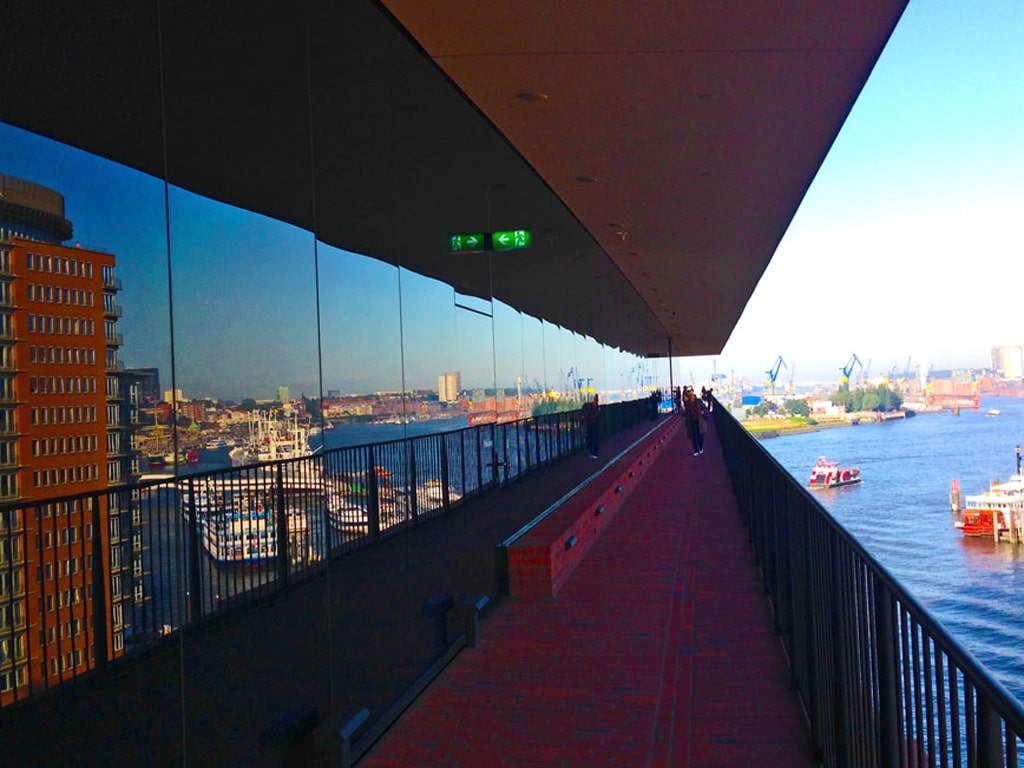 elbphilharmonie plaza rundgang terasse sightseeing kontor